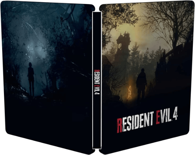 Resident Evil 4 Remake [Steelbook Edition] box art for Playstation 4